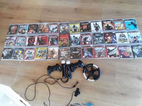 PS3 Console/Remotes/Games/Other Accessories
